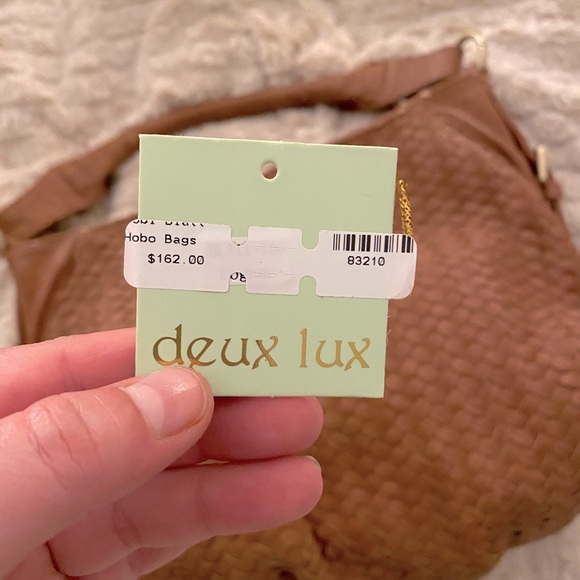 Leather woven hobo bag - Picture 4 of 4